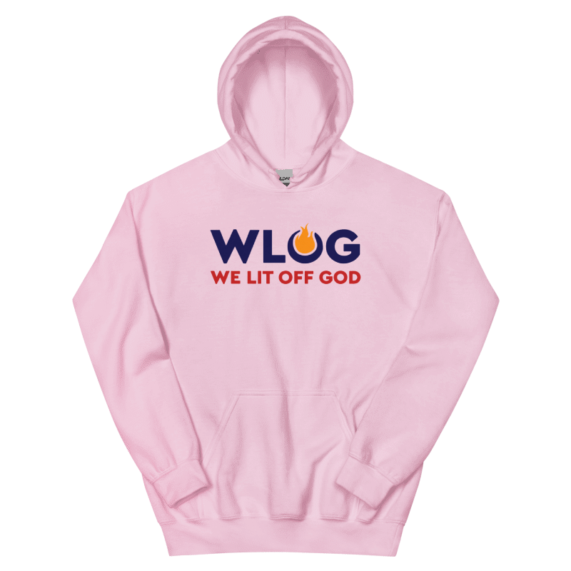 WLOG Pink Hoodie
