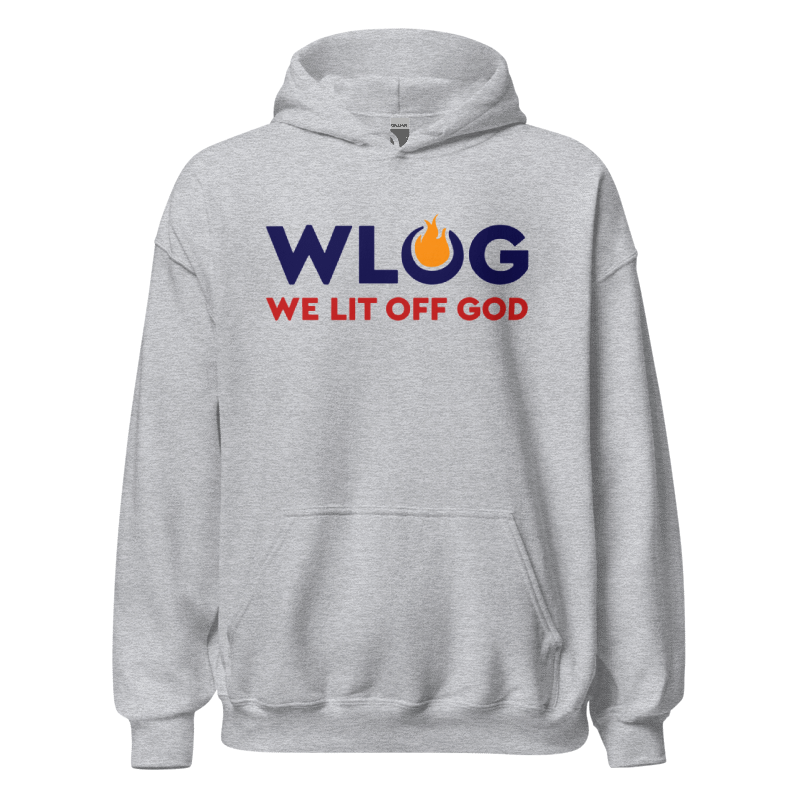 WLOG Grey Hoodie