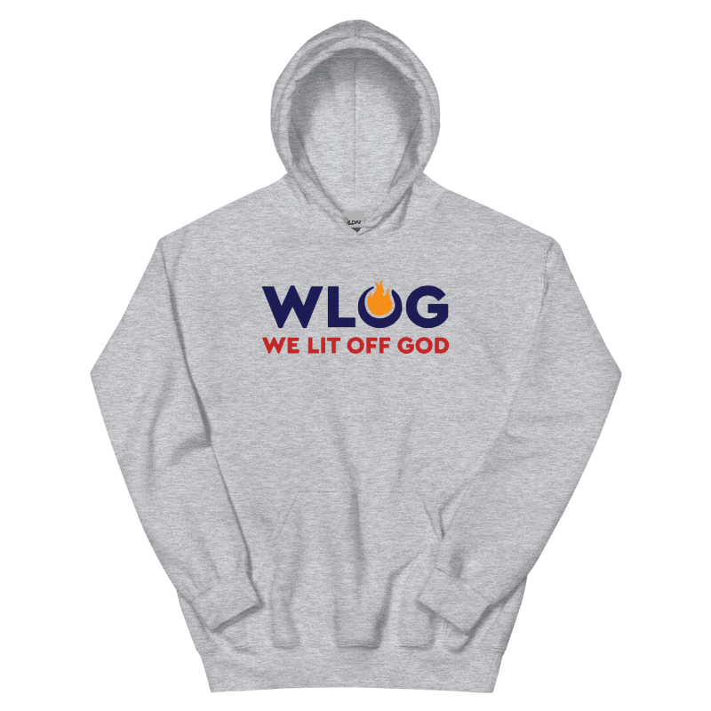WLOG Grey Hoodie